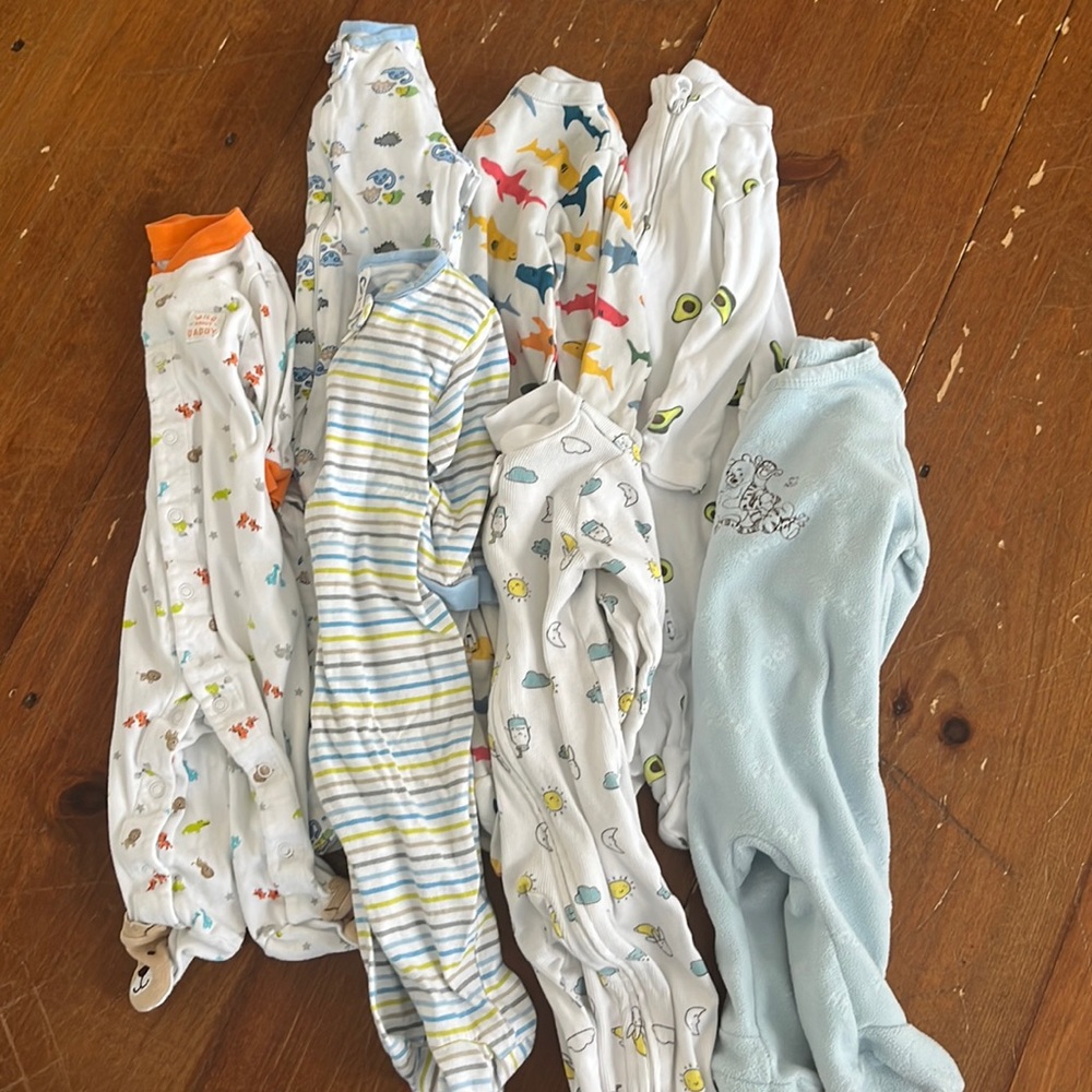 Baby Boy Footie Pajama Bundle